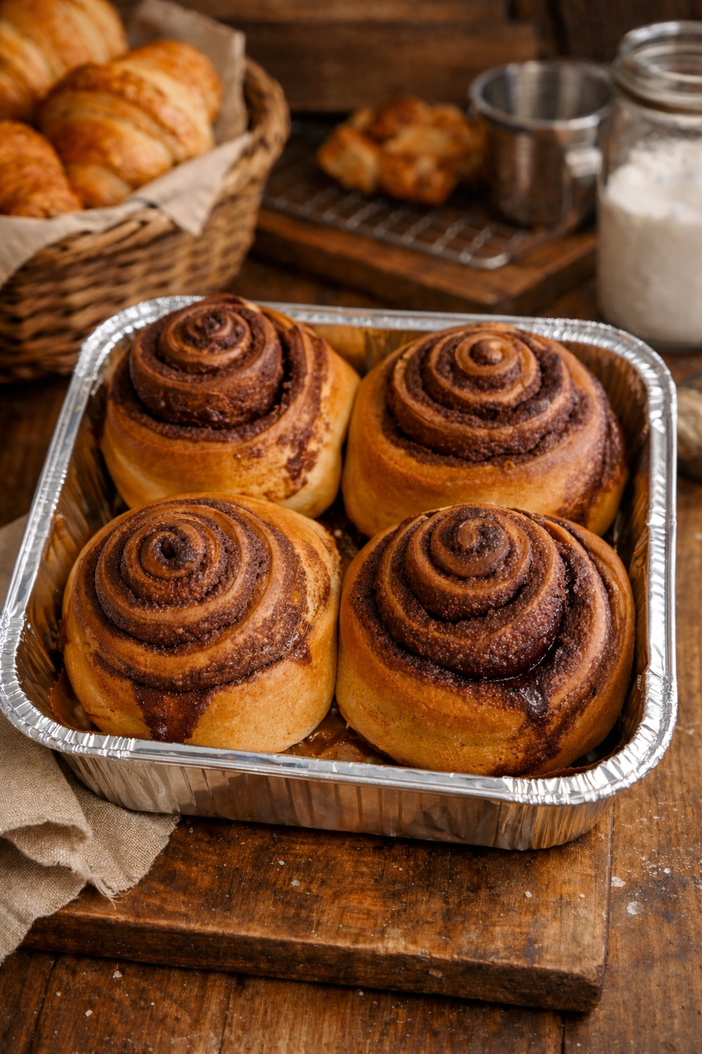 Sourdough Cinnamon Rolls