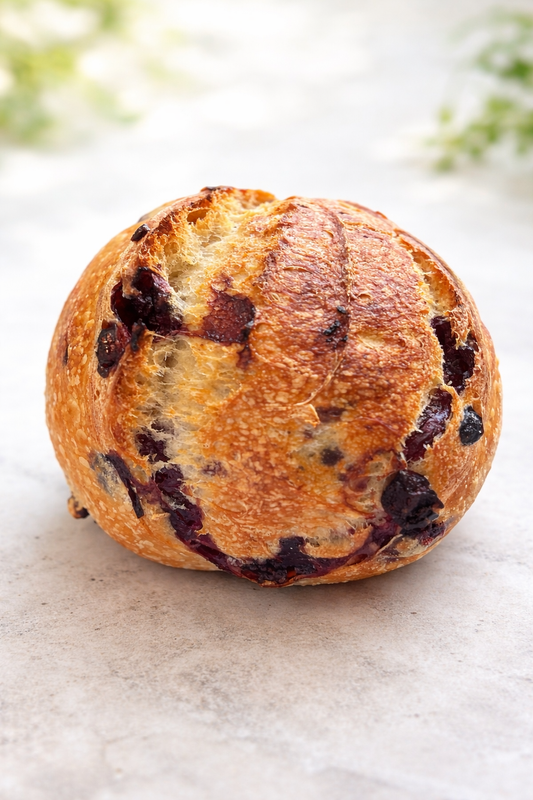 Blueberry and Lemon Sourdough Bread