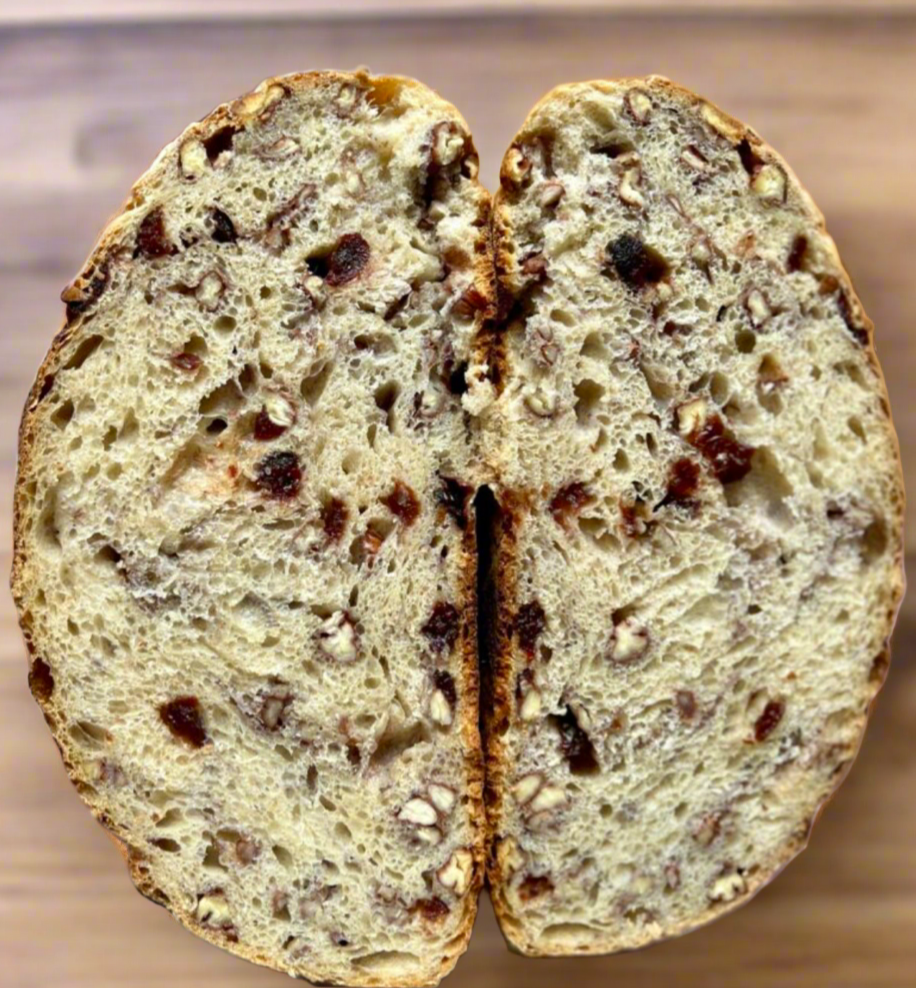 Cranberry and Walnut Sourdough