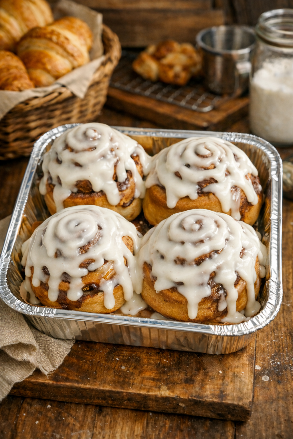 Sourdough Cinnamon Rolls