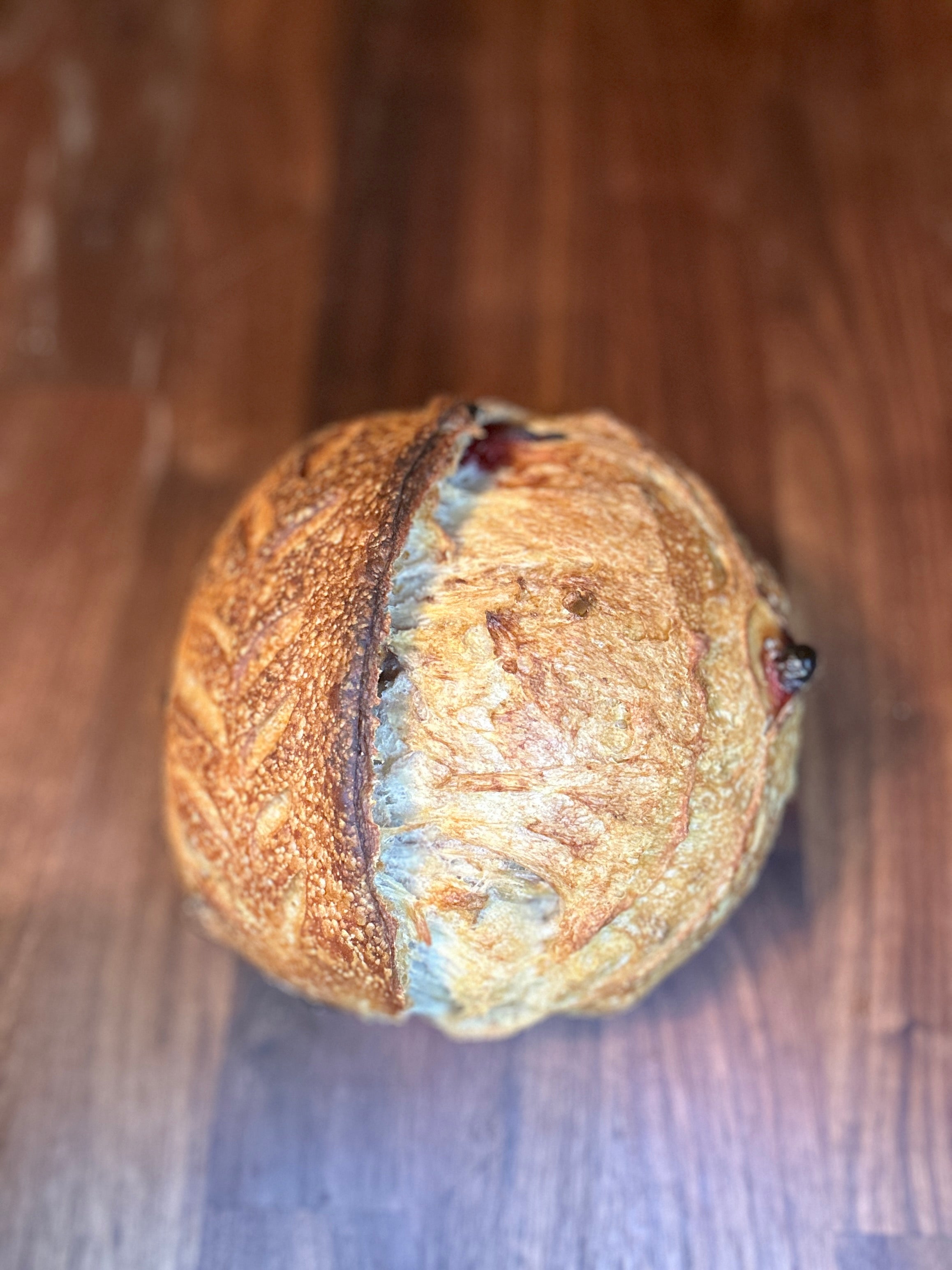 Cranberry and Walnut Sourdough