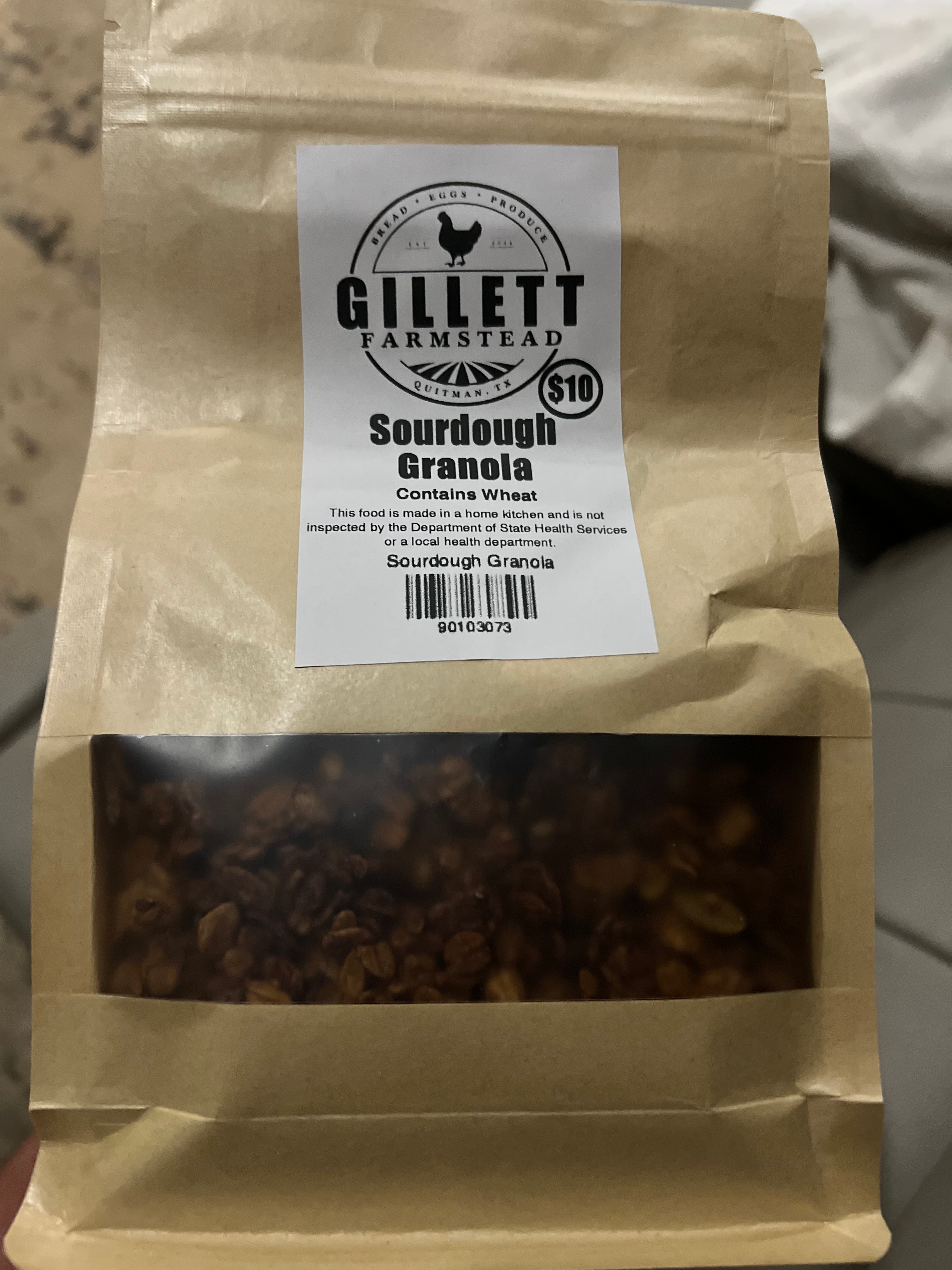 Sourdough Granola