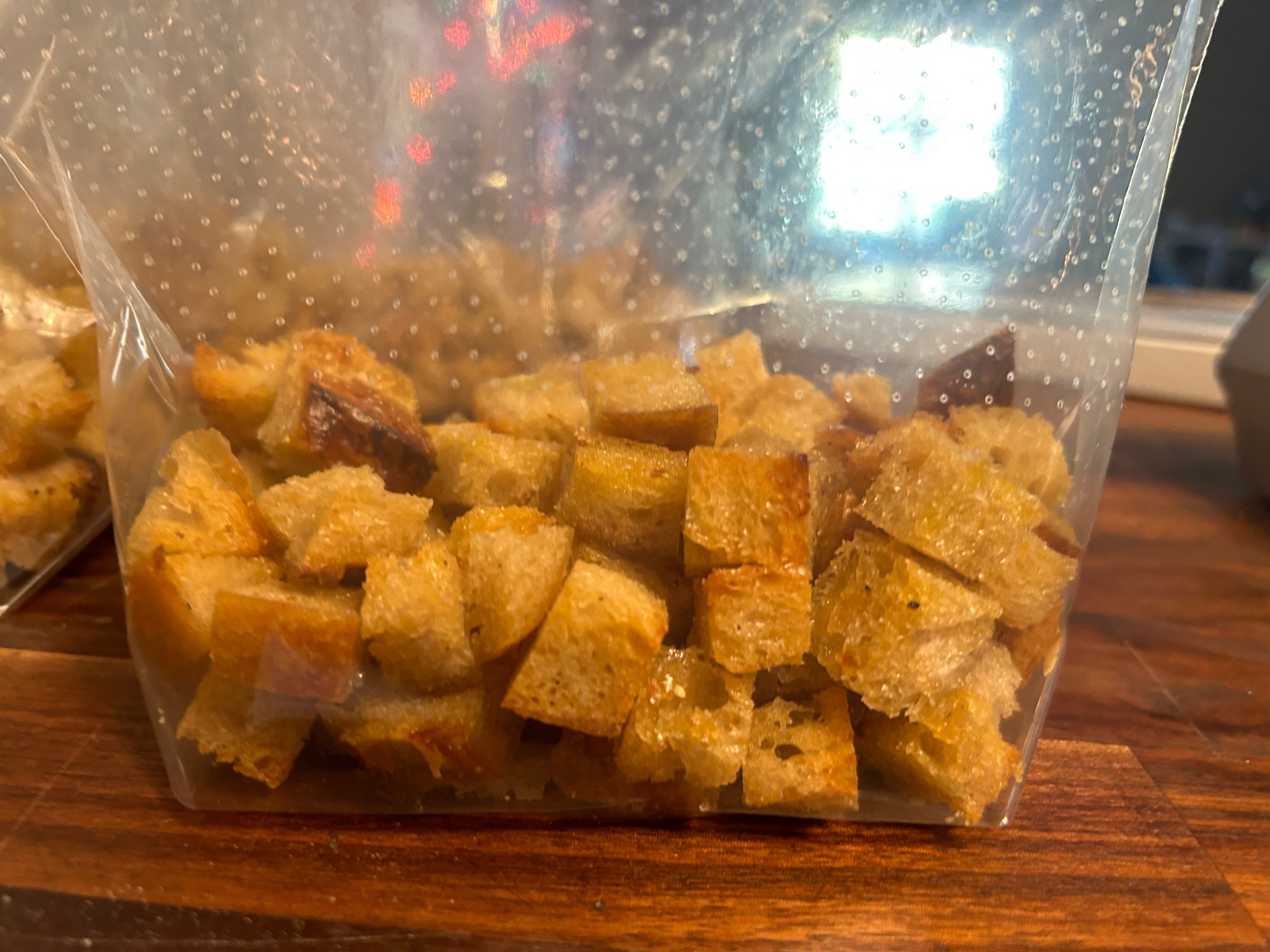 Jalapeno Cheddar Croutons
